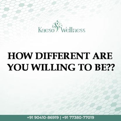 Picture of How Different are you Willing to Be??