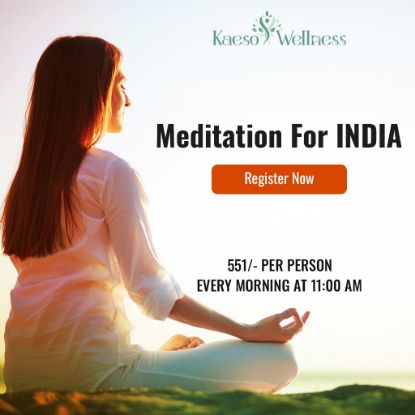 Picture of Meditation For India